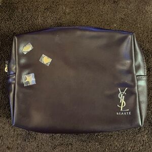 YSL Makeup Bag Brown